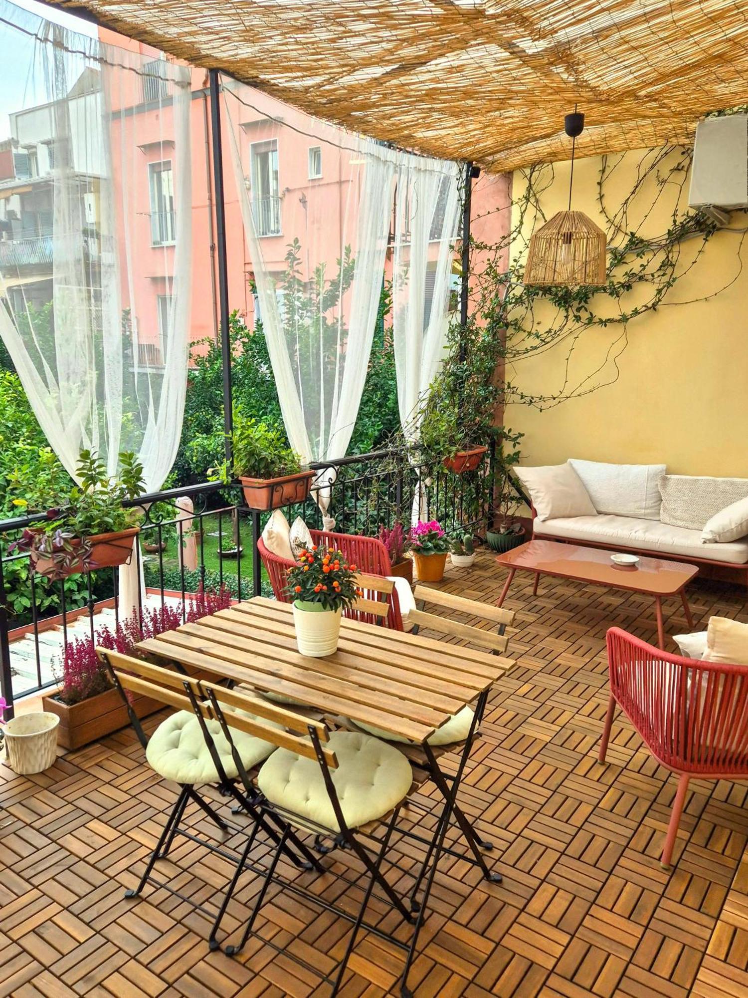 Ferienwohnung La Terrazza Al Museo Neapel Exterior foto